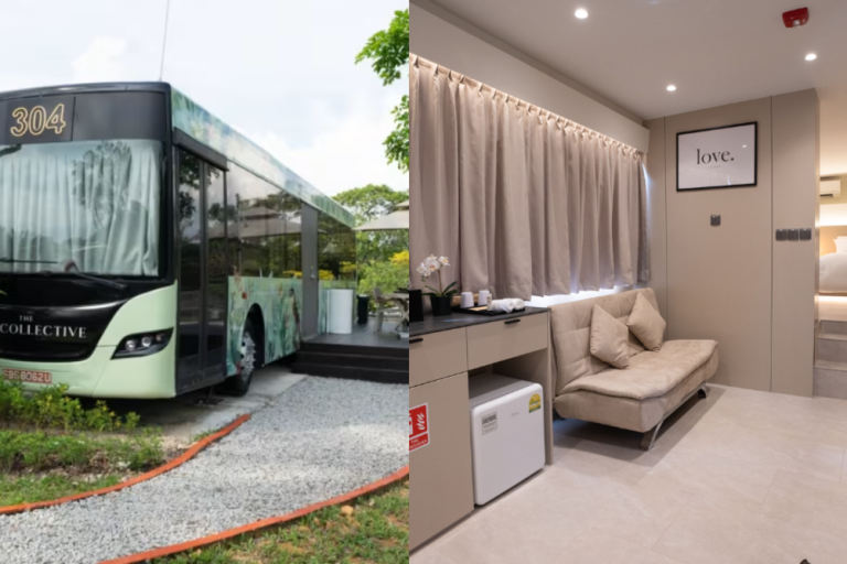 Public Buses Are Repurposed Into Fancy Rooms At This Glamorous Resort In Singapore